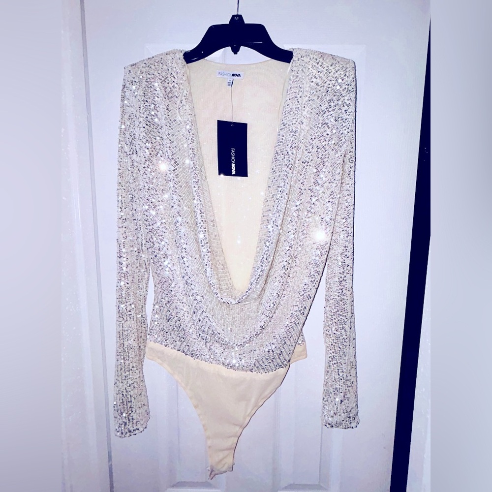 Sequin bodysuit